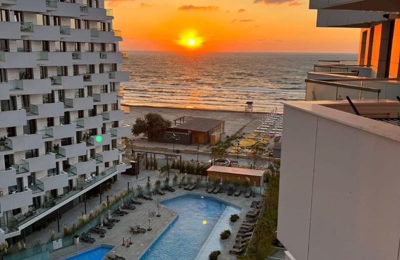 Location d’un appartement confortable de 2 pièces, 65 m², Alezzi Infinity, Mamaia, Constanța, Roumanie